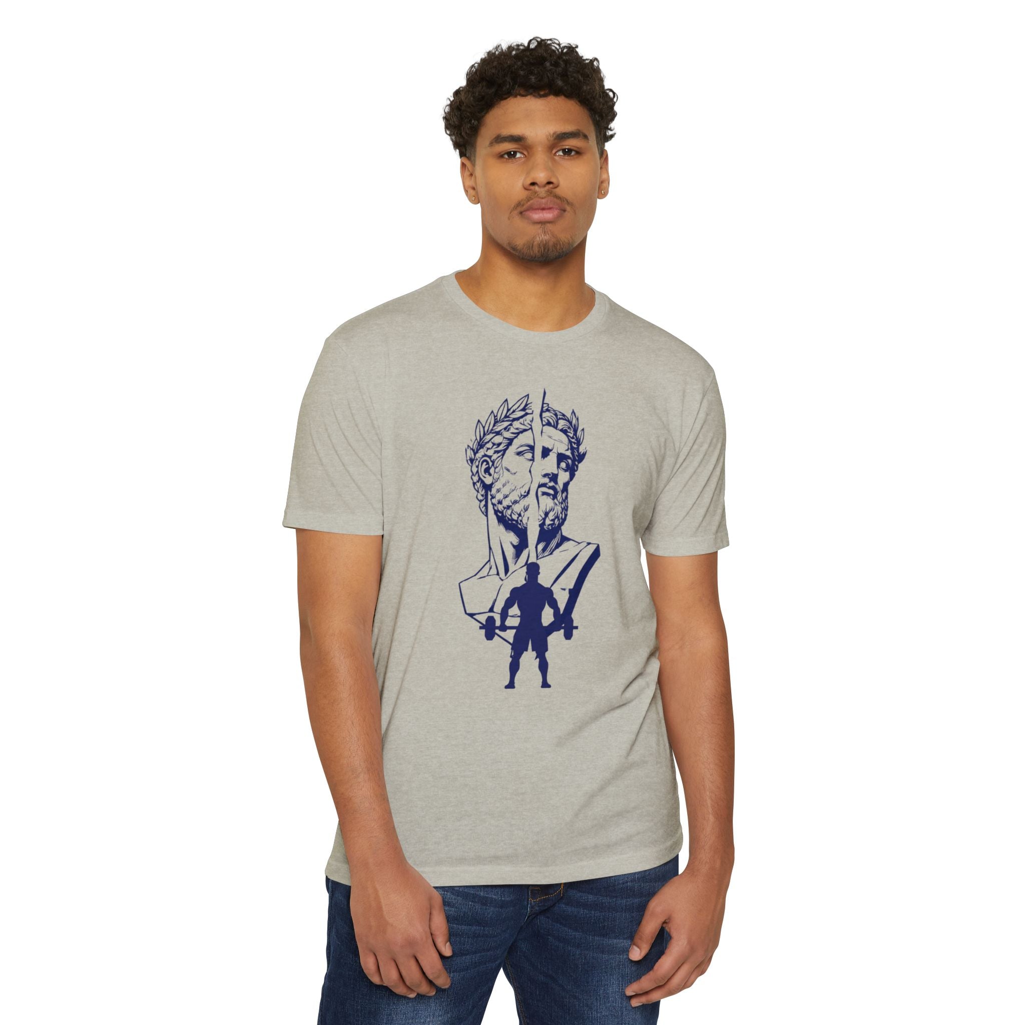 Stoic Warrior 2.0 T-Shirt — Iron Mind Bust Graphic Tee