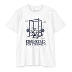 Engineered for Strength T-Shirt — Iron Mind Gym Weightlifting Tee