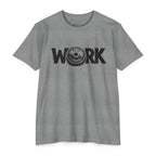 WORK Graphic T-Shirt — "Iron Mind" Motivational Gym Tee