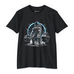 Weightlifting Astronaut T-Shirt — 'Iron Mind' Gym Tee