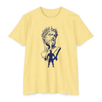Greek Statue & Warrior T-Shirt — Classical Myth Inspired Tee