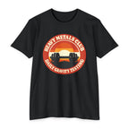 Heavy Metals Club T-Shirt — "Daily Gravity Testing" Weightlifting Tee