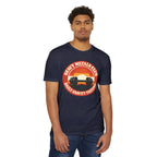 Heavy Metals Club T-Shirt — "Daily Gravity Testing" Weightlifting Tee