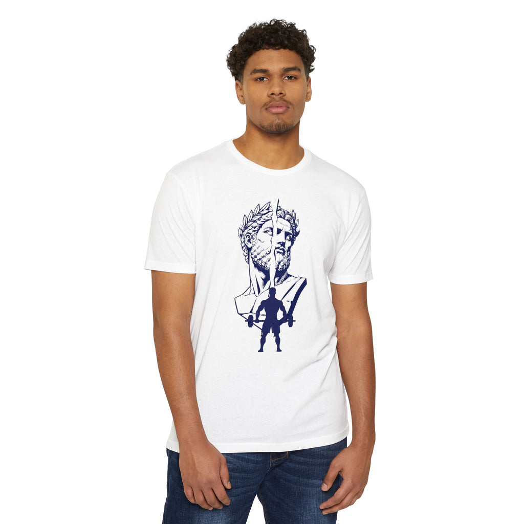 Stoic Warrior 2.0 T-Shirt — Iron Mind Bust Graphic Tee
