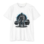Weightlifting Astronaut T-Shirt — 'Iron Mind' Gym Tee