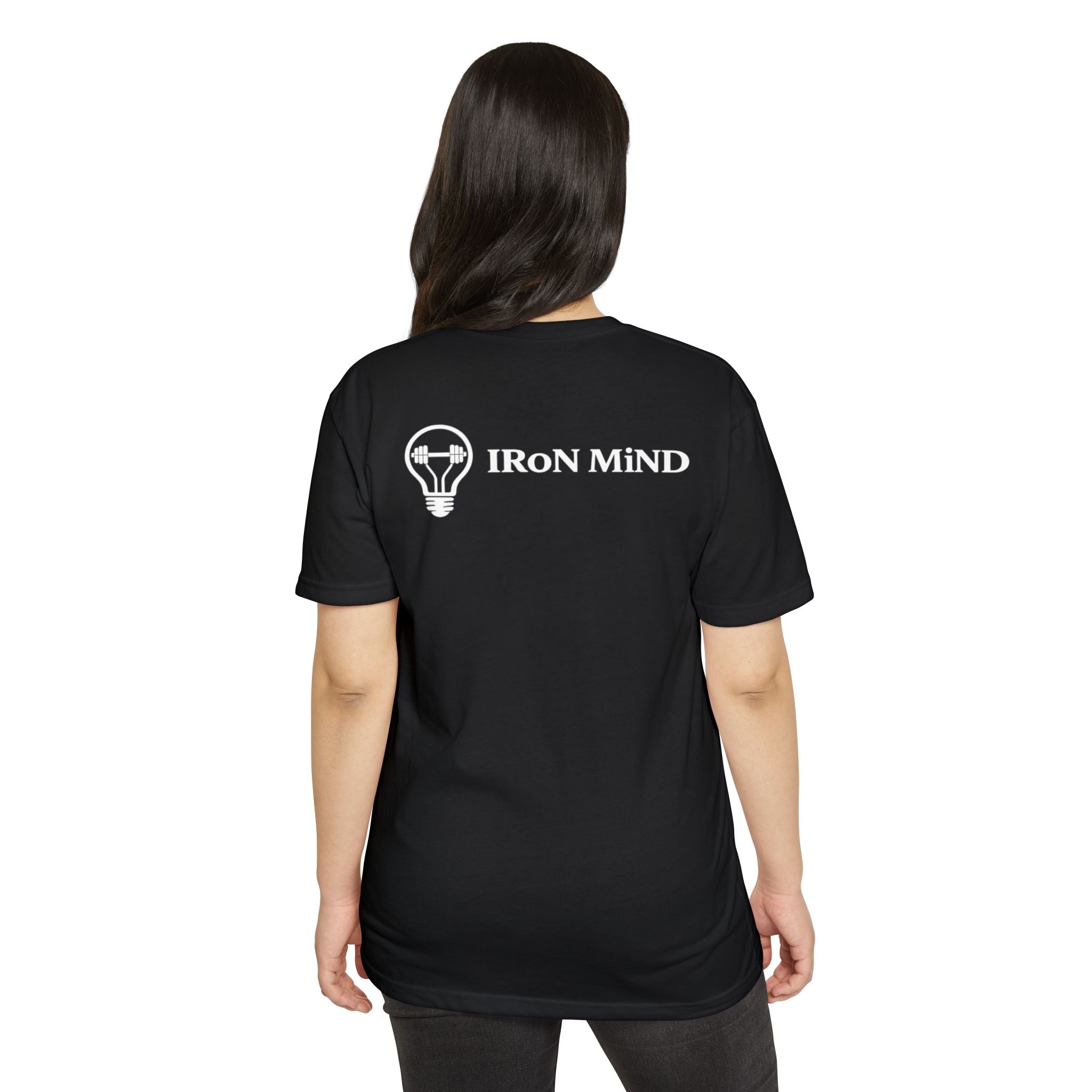 Work & Grow T-Shirt — Fitness Motivational Tee with Dumbbell Graphic