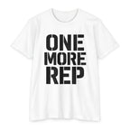 One More Rep T-Shirt — Motivational Gym Workout Tee