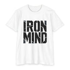 Iron Mind T-Shirt — Distressed Bold Fitness Tee for Gym & Motivational Wear