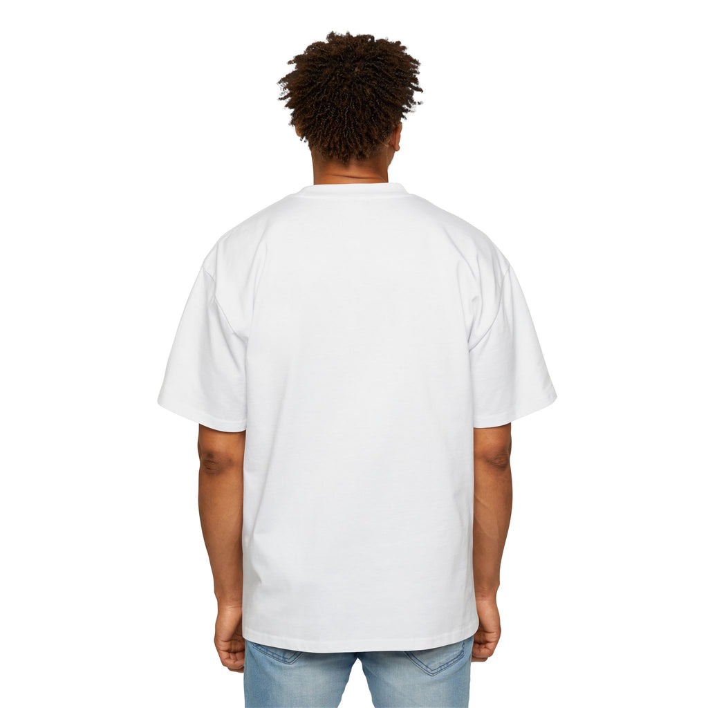 Oversized Tee _ Built Not Born T‑Shirt — Men's Oversized Motivational Tee