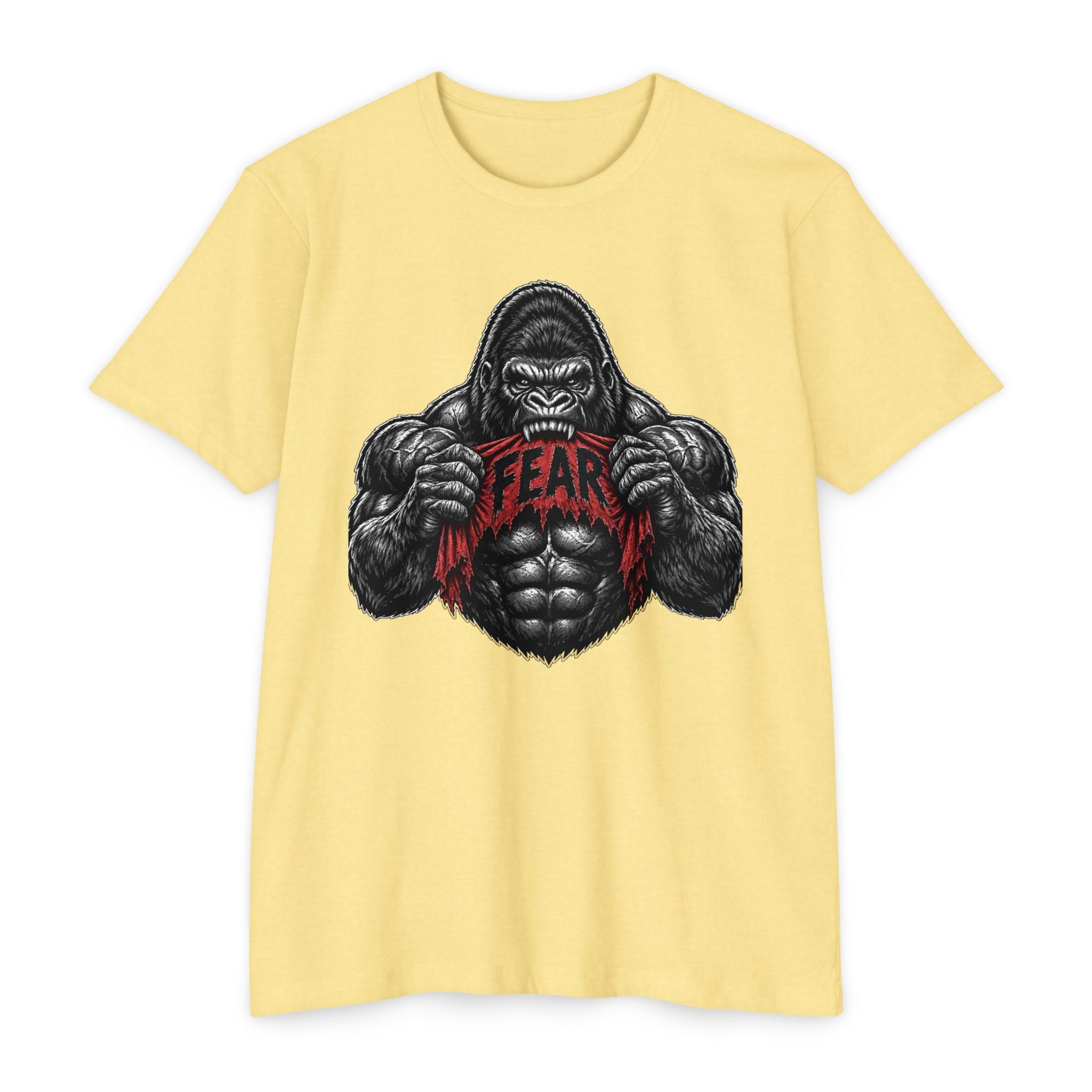 Gorilla Eating Fear Towel