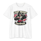 Lightweight Champion T-Shirt — Funny Boxing Gorilla Graphic Tee