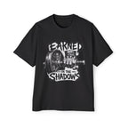 Oversized Tee _ Earned in the Shadows Gym Tee — Weightlifting Fitness T‑Shirt