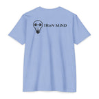WORK Graphic T-Shirt — "Iron Mind" Motivational Gym Tee