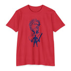 Greek Statue & Warrior T-Shirt — Classical Myth Inspired Tee