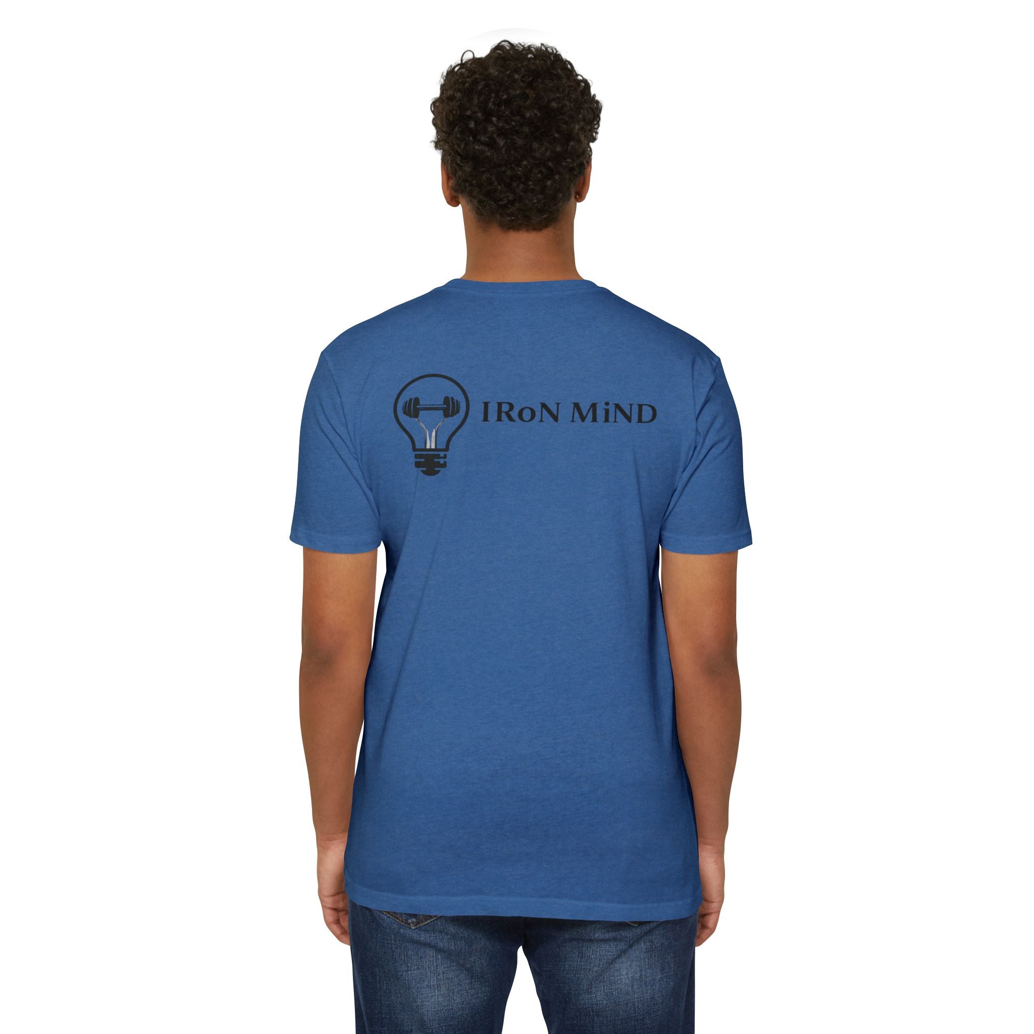 Built Not Born T-Shirt — 'Iron Mind' Motivational Tee