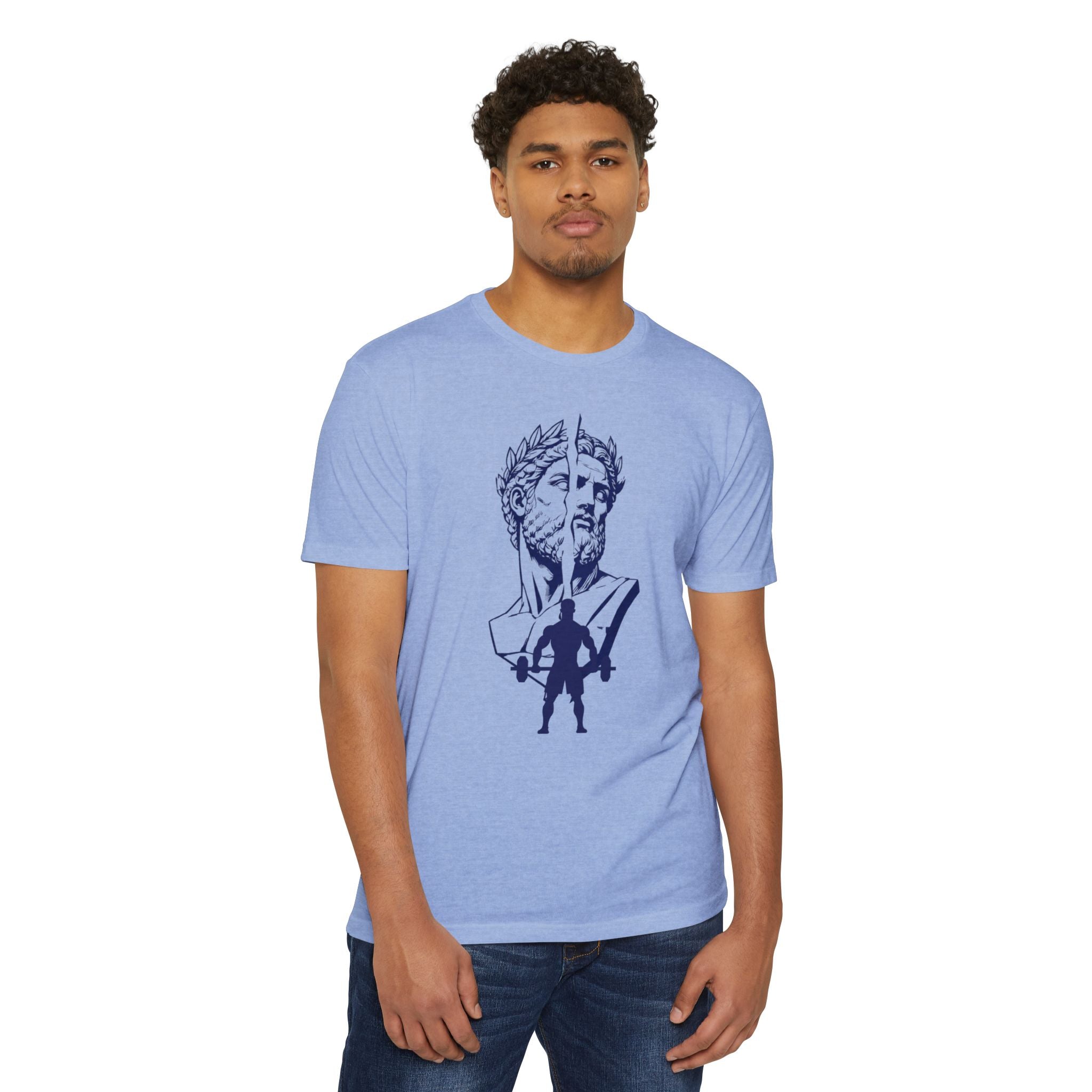 Stoic Warrior 2.0 T-Shirt — Iron Mind Bust Graphic Tee