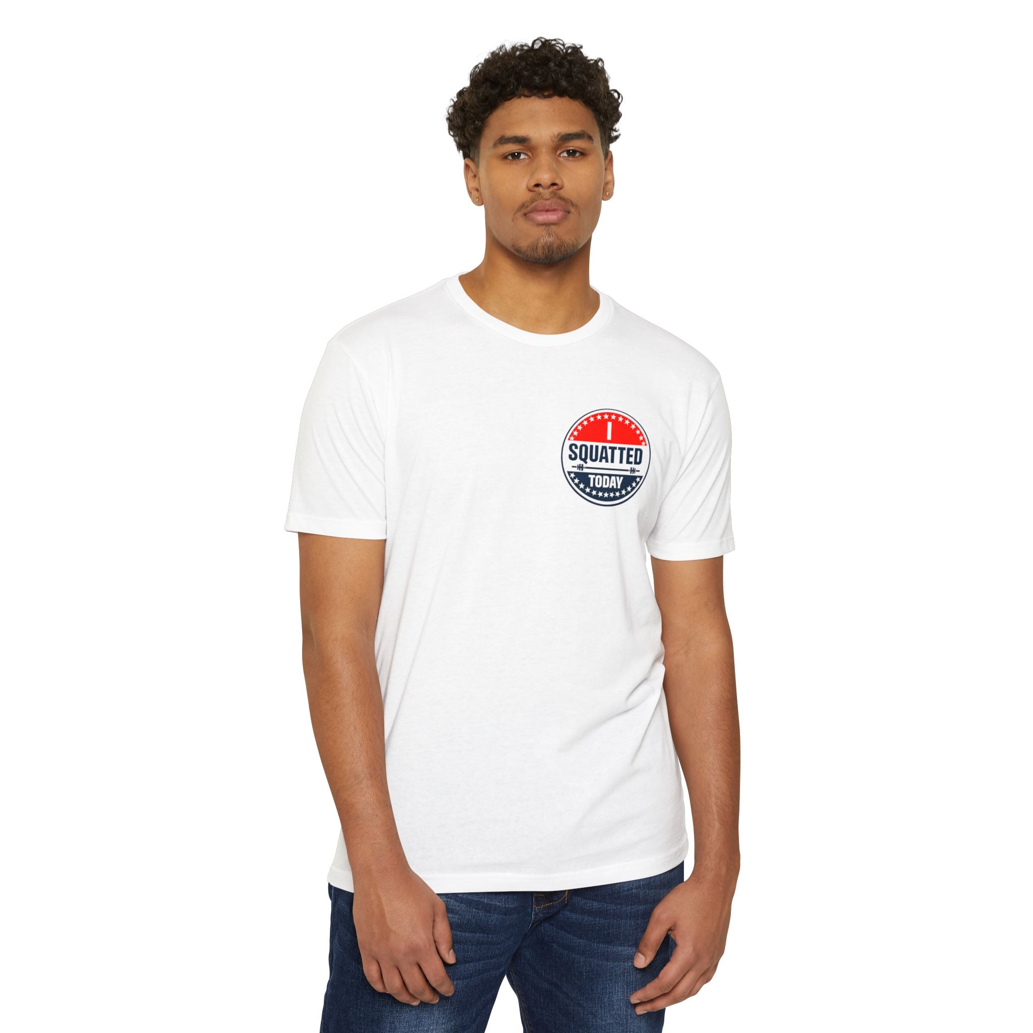 I Squatted Today T-Shirt — Workout Gym Tee