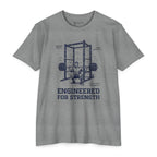 Engineered for Strength T-Shirt — Iron Mind Gym Weightlifting Tee
