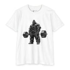 Deadlifting Gorilla T-Shirt — "Iron Mind" Gym Tee for Lifters