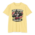Lightweight Champion T-Shirt — Funny Boxing Gorilla Graphic Tee