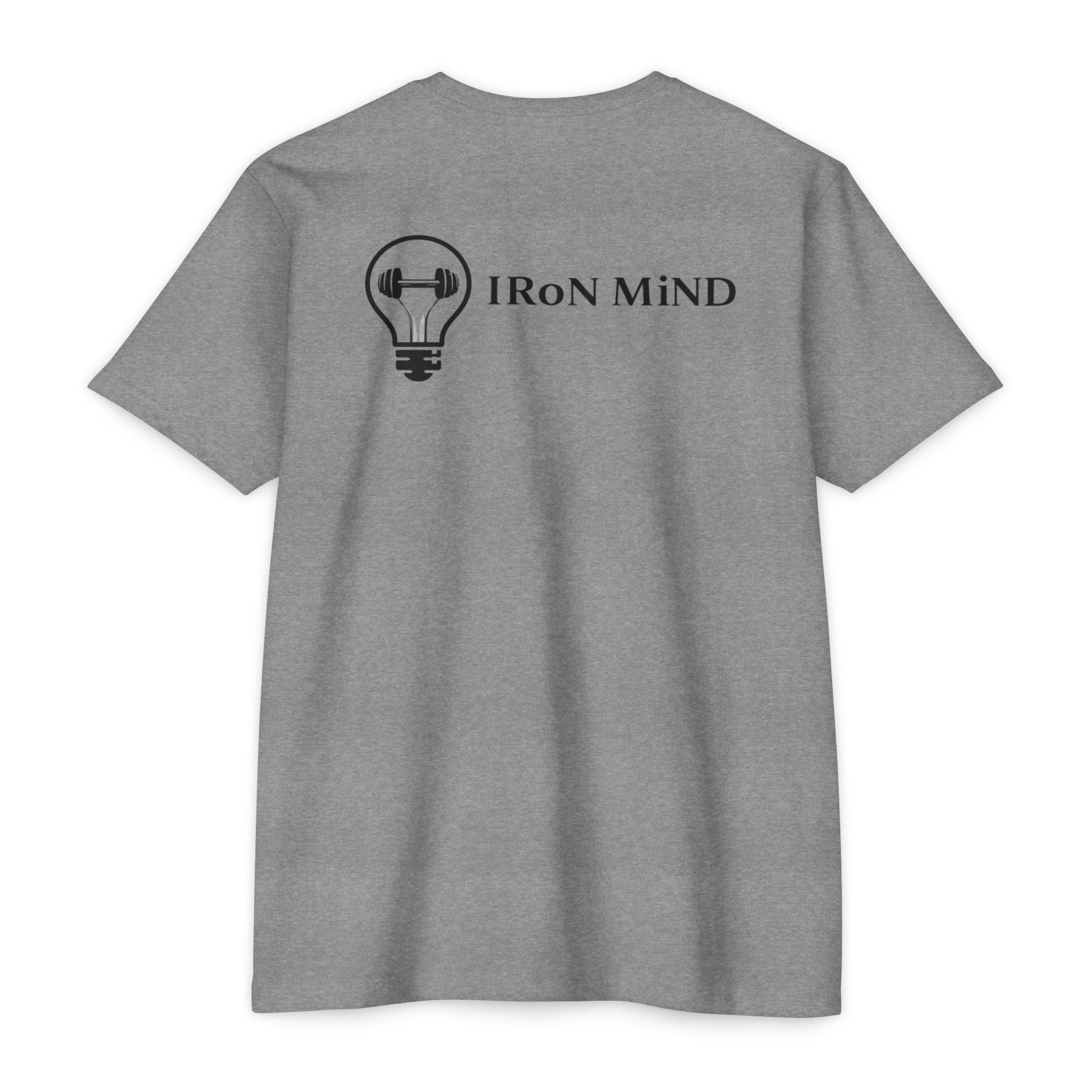 Heavy Iron Only T-Shirt — "45 LBS" Weight Plate Gym Tee