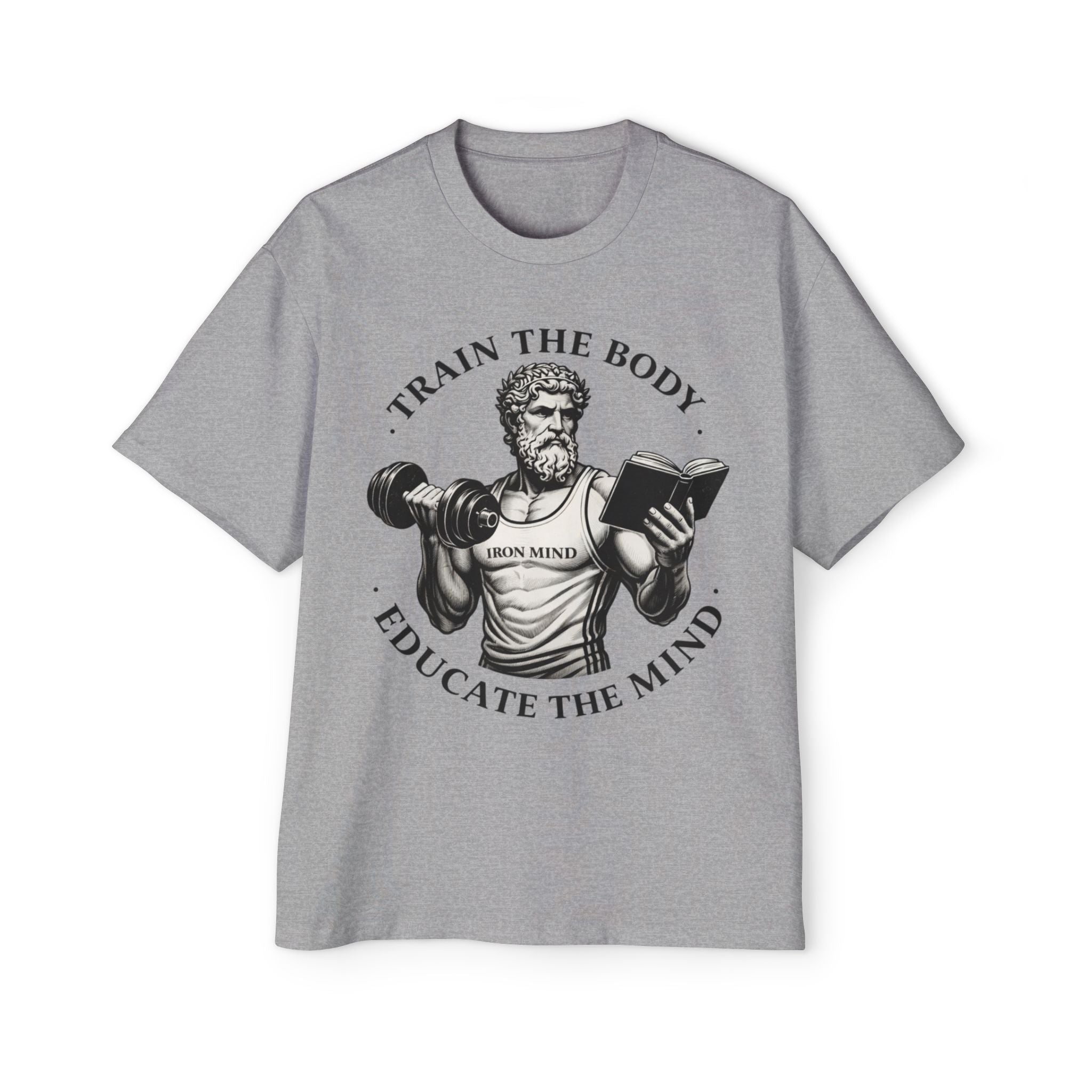 Oversized Tee _ Train the Body, Educate the Mind Tee