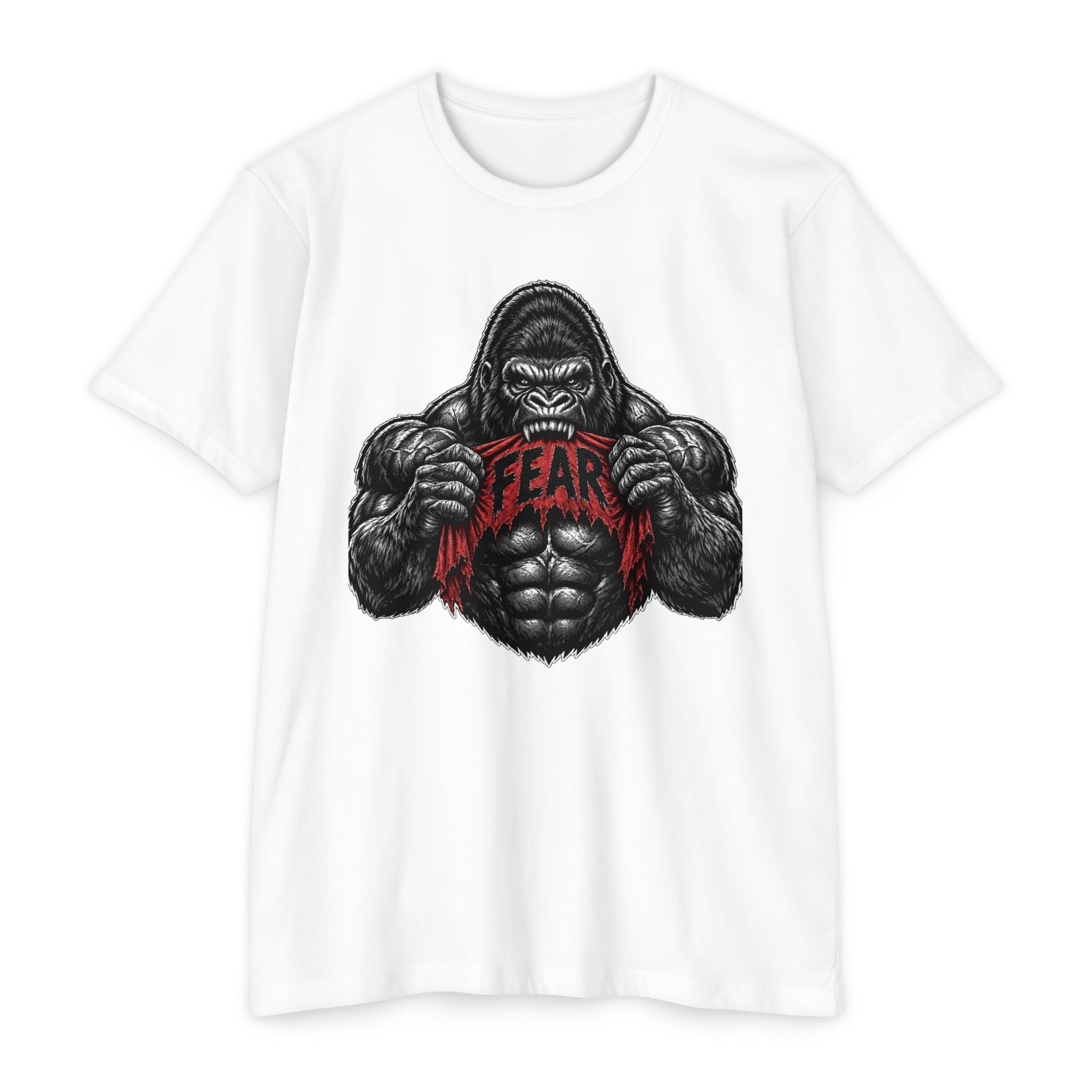 Gorilla Eating Fear Towel