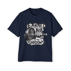 Oversized Tee _ Earned in the Shadows Gym Tee — Weightlifting Fitness T‑Shirt