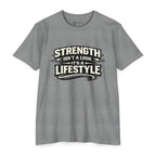 Strength Isn't a Look—It's a Lifestyle T-Shirt — Iron Mind Gym Tee