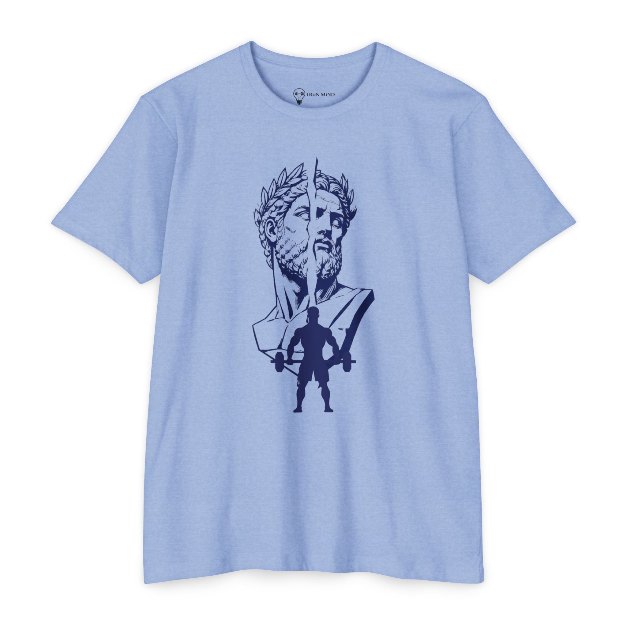 Stoic Warrior 2.0 T-Shirt — Iron Mind Bust Graphic Tee