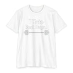 I Hate Rest Days Fitness T-Shirt — Gym Weightlifting Barbell Tee