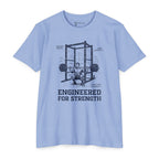 Engineered for Strength T-Shirt — Iron Mind Gym Weightlifting Tee