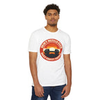 Heavy Metals Club T-Shirt — "Daily Gravity Testing" Weightlifting Tee