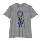 Greek Statue & Warrior T-Shirt — Classical Myth Inspired Tee