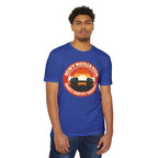 Heavy Metals Club T-Shirt — "Daily Gravity Testing" Weightlifting Tee