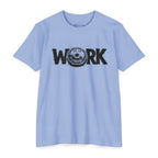 WORK Graphic T-Shirt — "Iron Mind" Motivational Gym Tee