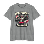 Lightweight Champion T-Shirt — Funny Boxing Gorilla Graphic Tee