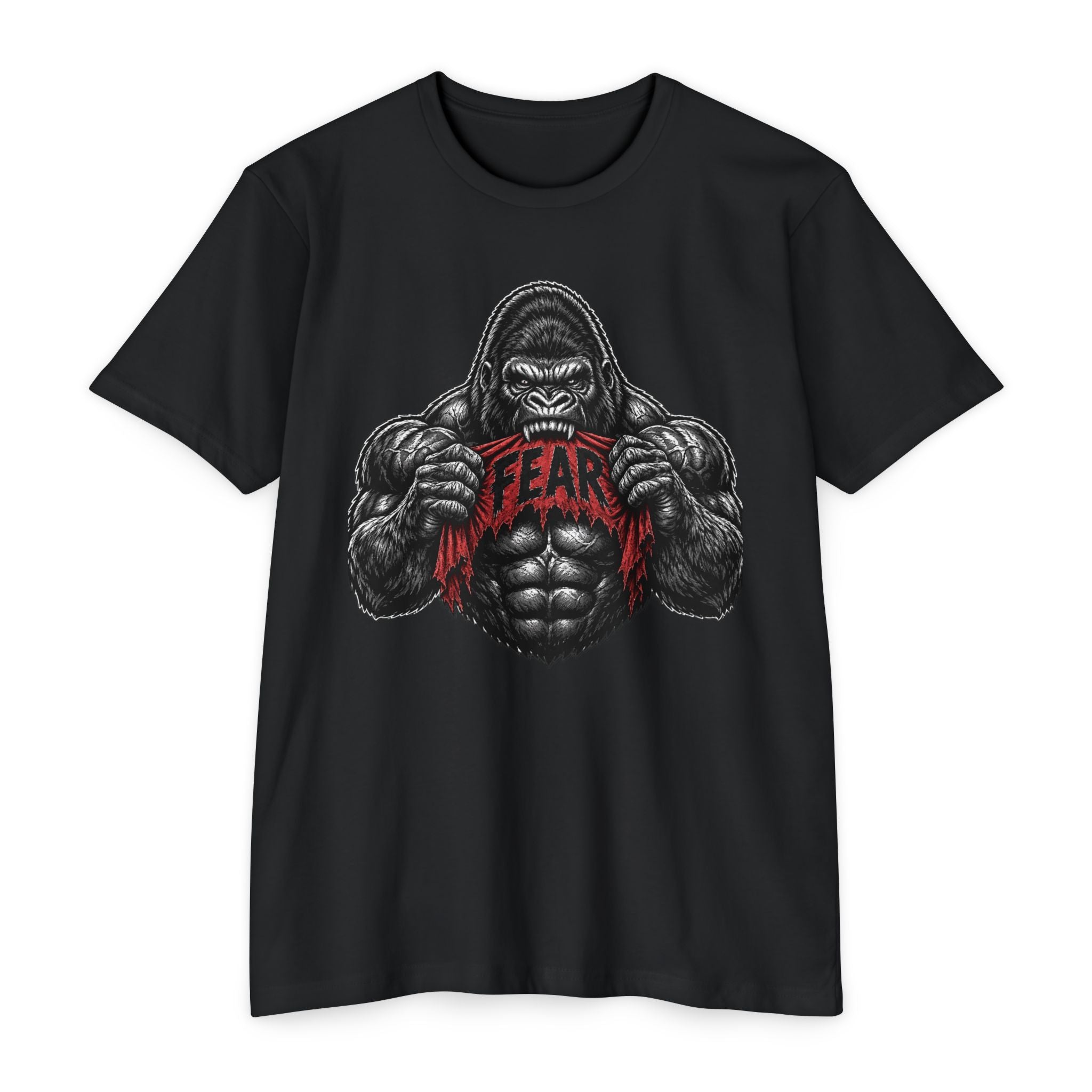 Gorilla Eating Fear Towel