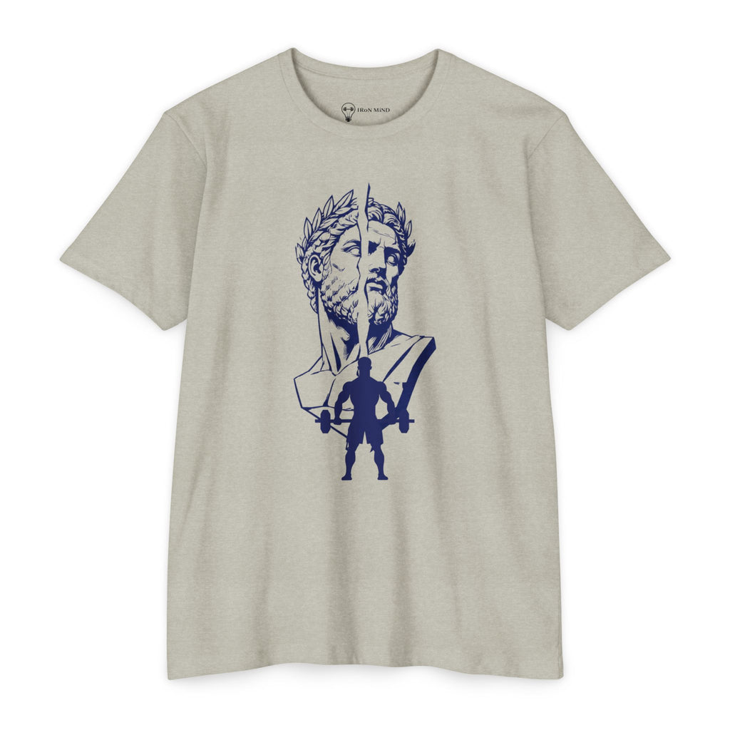 Stoic Warrior 2.0 T-Shirt — Iron Mind Bust Graphic Tee