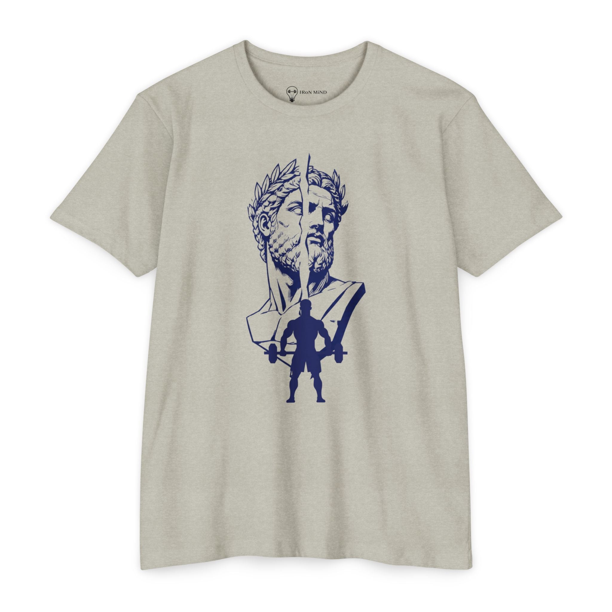 Stoic Warrior 2.0 T-Shirt — Iron Mind Bust Graphic Tee
